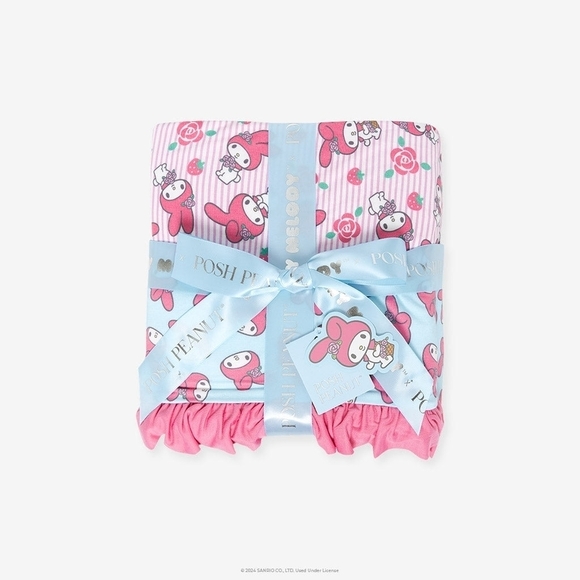 NIP New Posh Peanut Hello Kitty My Melody Ruffle Luxe Patoo - Picture 6 of 7